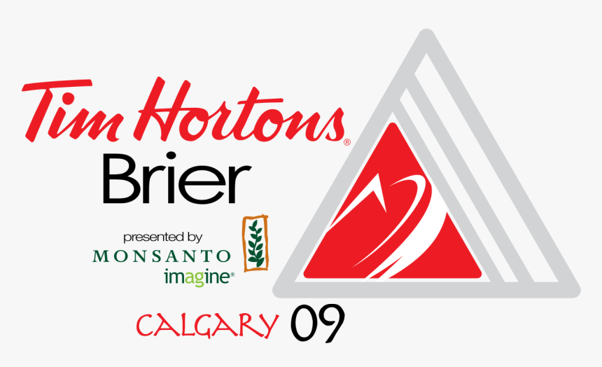 2009 Tim Hortons Brier Logo Png - Tim Hortons, Transparent Png, Free Download