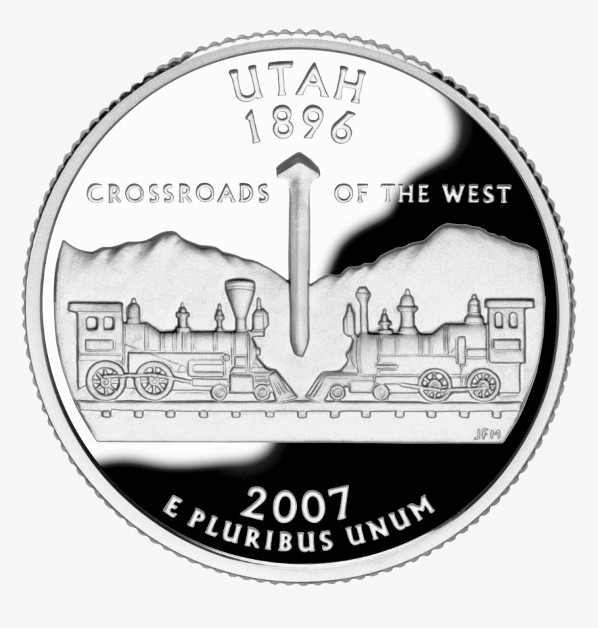 2007 Utah Quarter, HD Png Download, Free Download