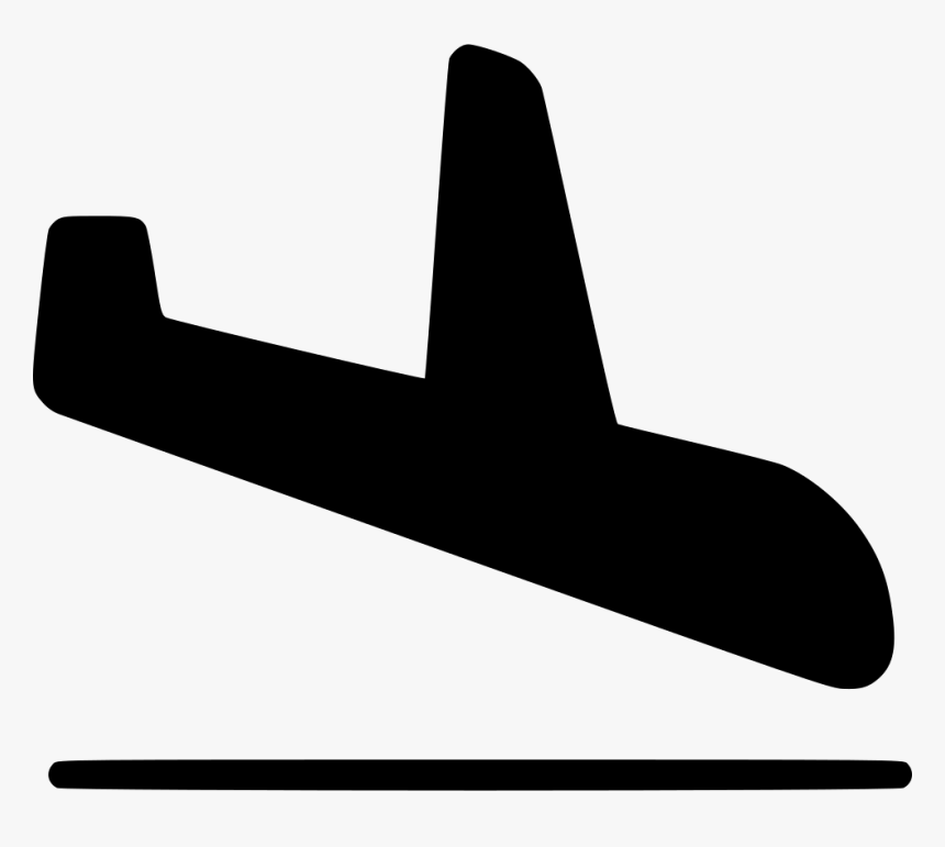 Landing Aircraft Flight Svg Png Icon Free Ⓒ - Landing Flight Icon, Transparent Png, Free Download