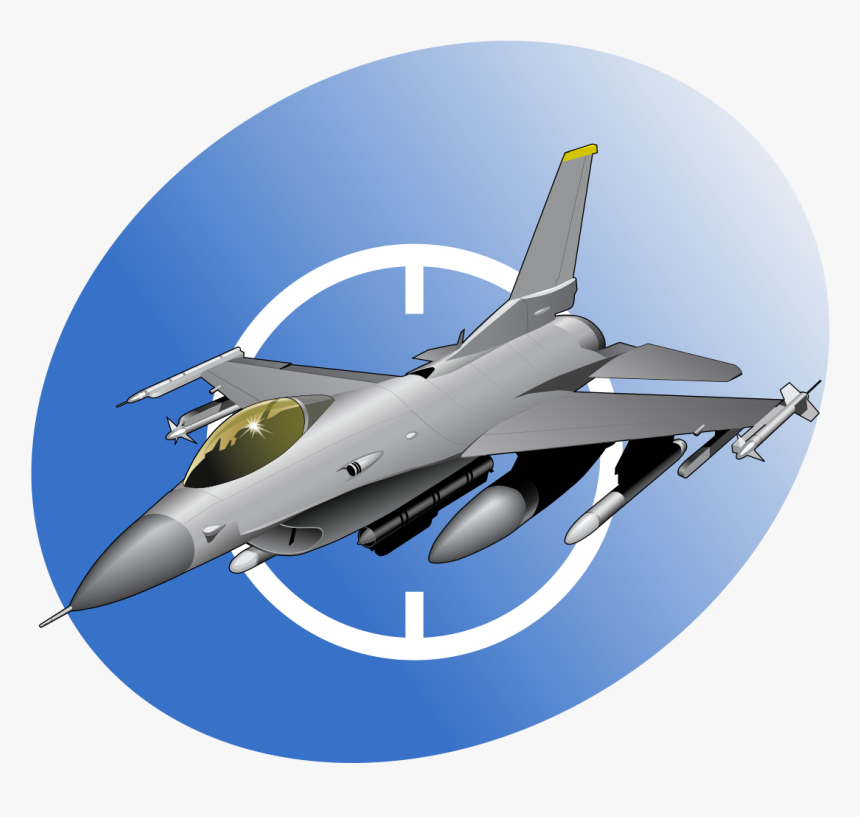 F16 Fighter Jet Clipart, HD Png Download, Free Download