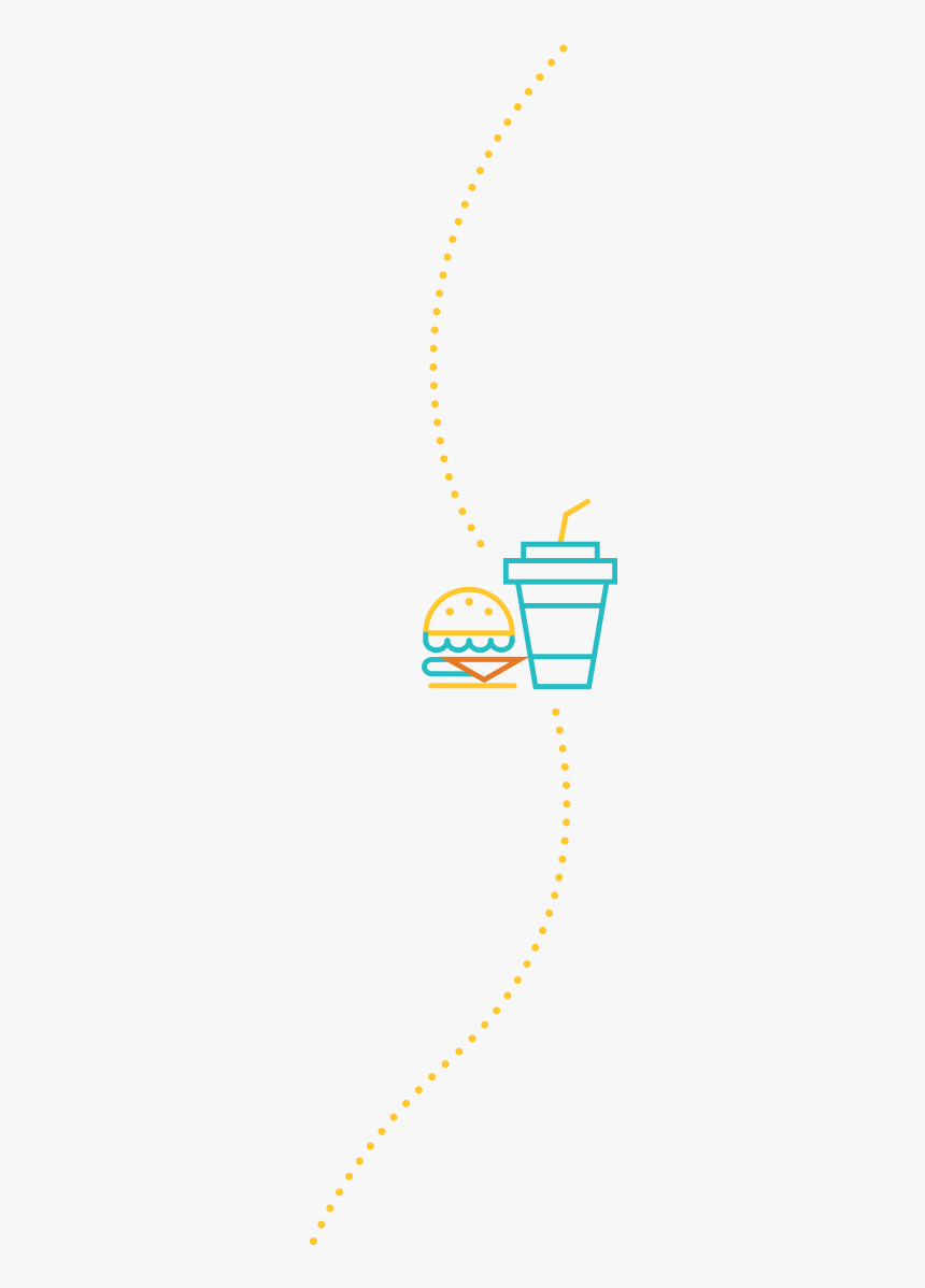 Icon Of Burger And Drink , Transparent Cartoons, HD Png Download, Free Download