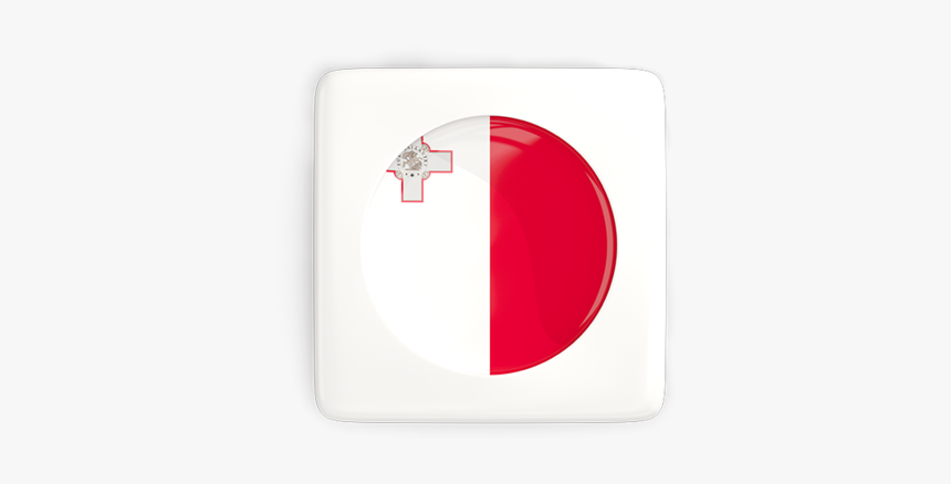 Square Icon With Round Flag - Emblem, HD Png Download, Free Download