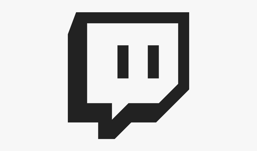 Website- Twitch Icon - Black Twitch Logo Png, Transparent Png, Free Download