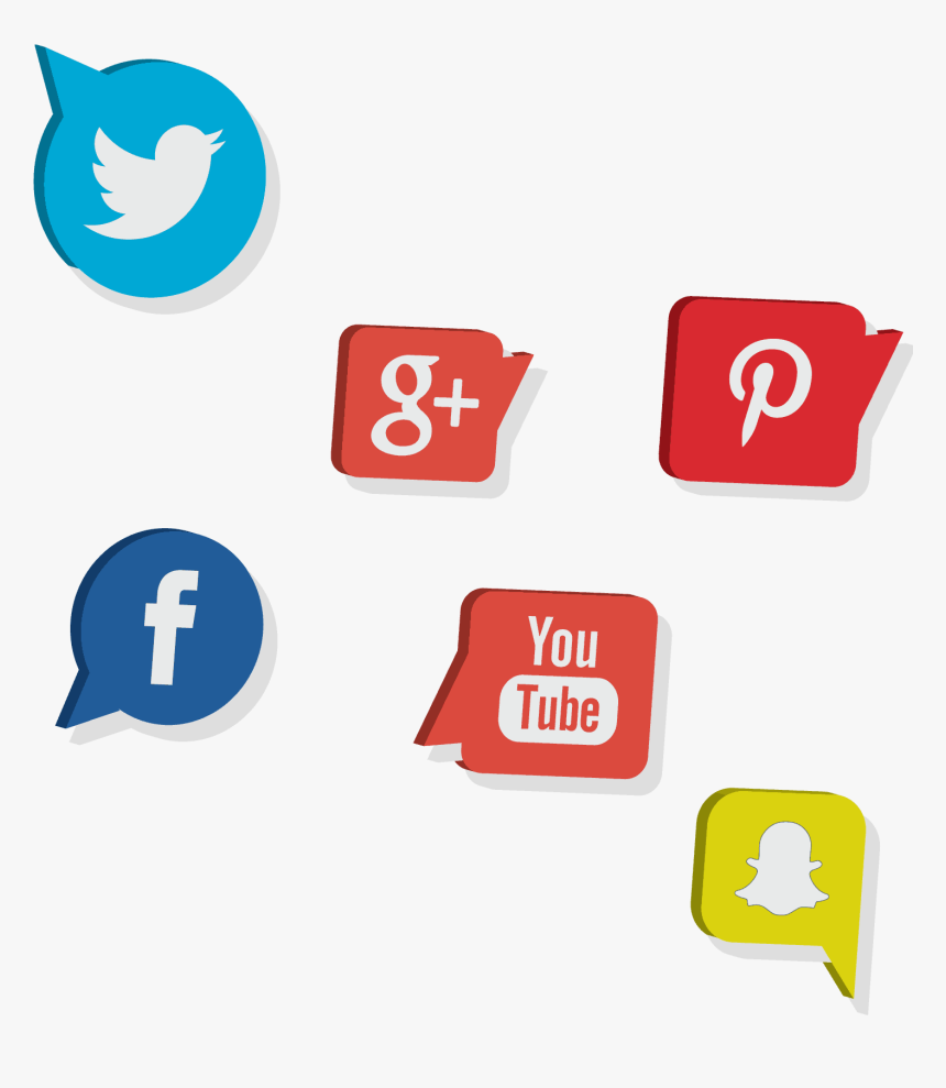 Social Media Marketing Icons - Social Media Marketing Icones Png, Transparent Png, Free Download