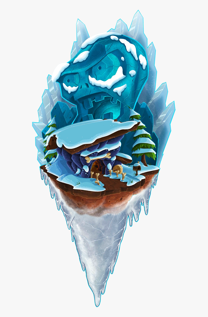 Frostbite Caves World Map Icon - Pvz All Frostbite Caves Plants, HD Png Download, Free Download