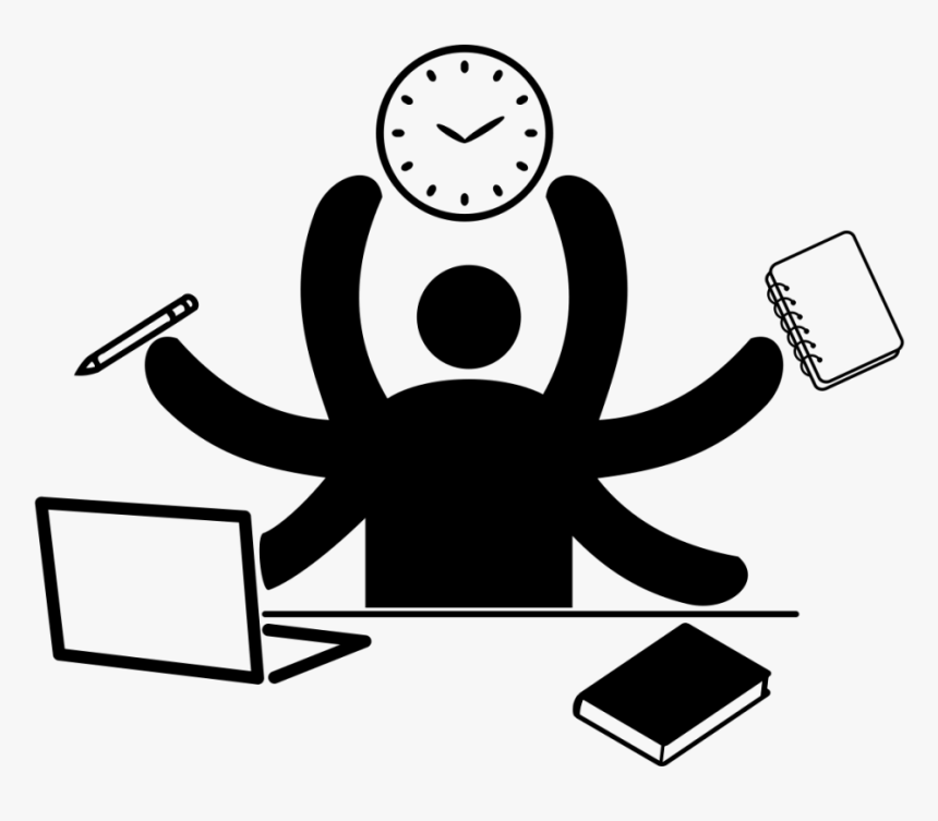 Human Multitasking Computer Icons - Information Human Clipart, HD Png Download, Free Download