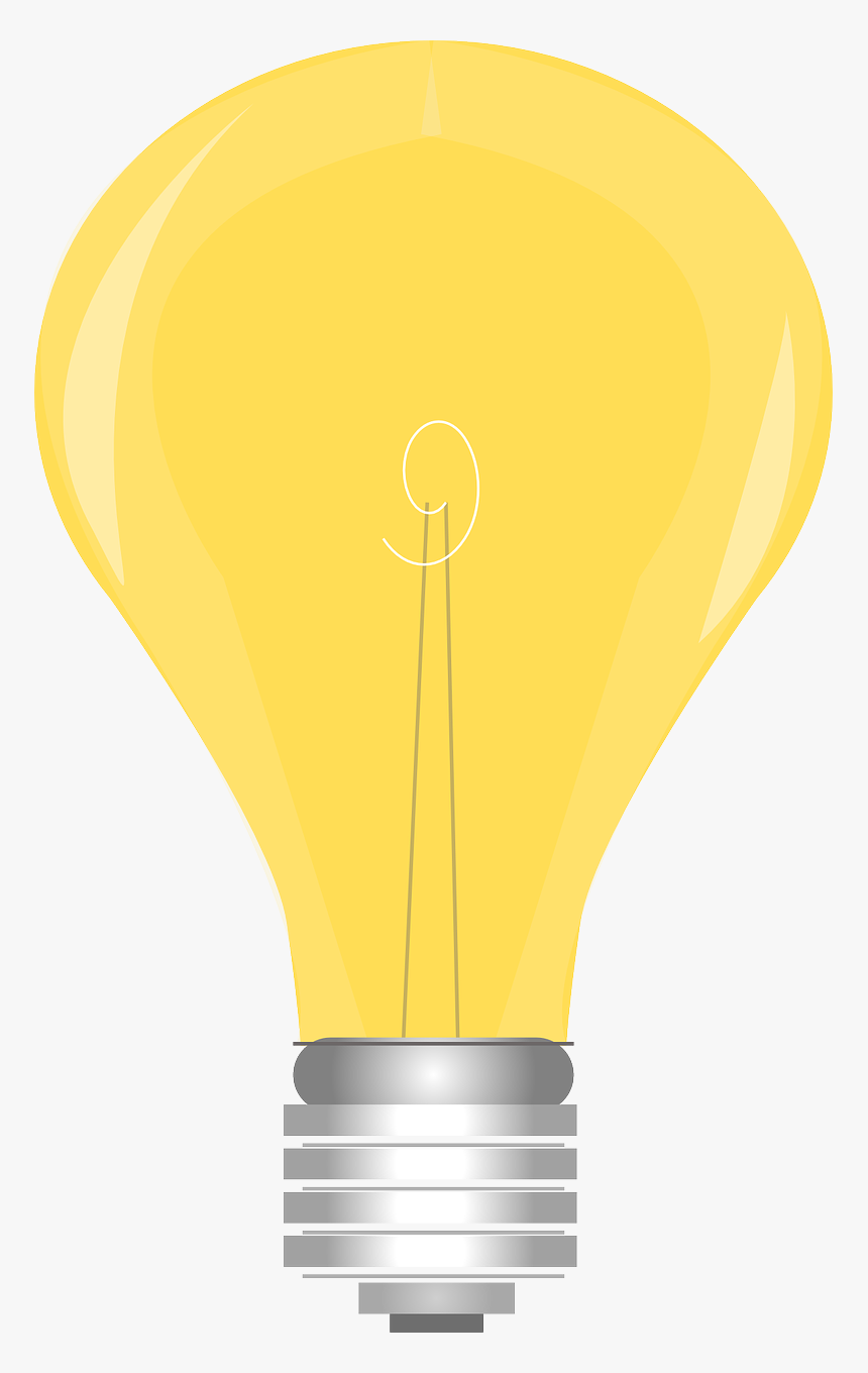 Transparent Light Bulb Png Vector - Light Bulb On And Off, Png Download, Free Download