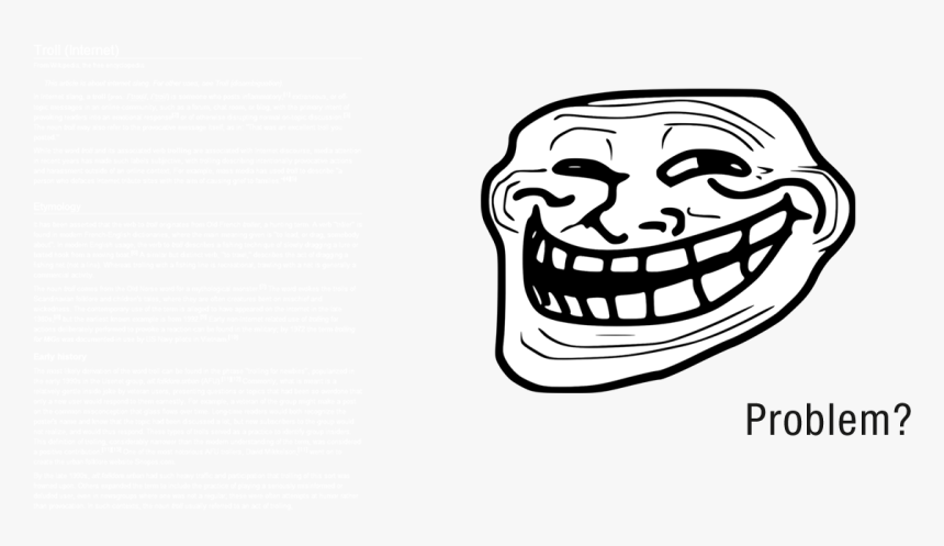 Troll Face Discord Emoji, HD Png Download is free transparent png image. 