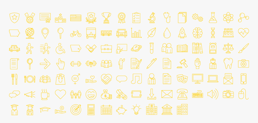 Preview Of Icons, HD Png Download, Free Download