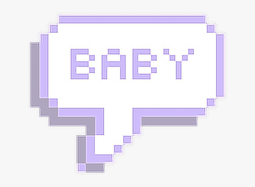 #baby #lilac #purple #baloon #word #aesthetic #kawaii - Crypt Of The ...