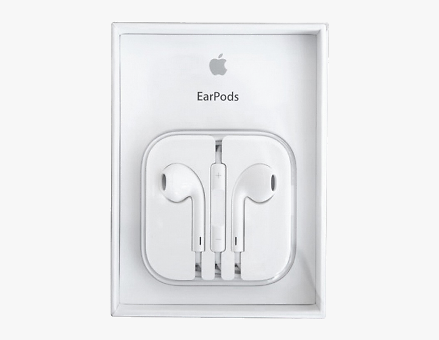 Apple Earpods With Lightning Connector White - Apple Earpods Packaging, HD Png Download, Free Download