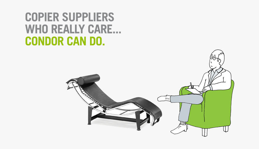 Copier Suppliers Who Really Care Condor Can Do - Chaise Longue, HD Png Download, Free Download