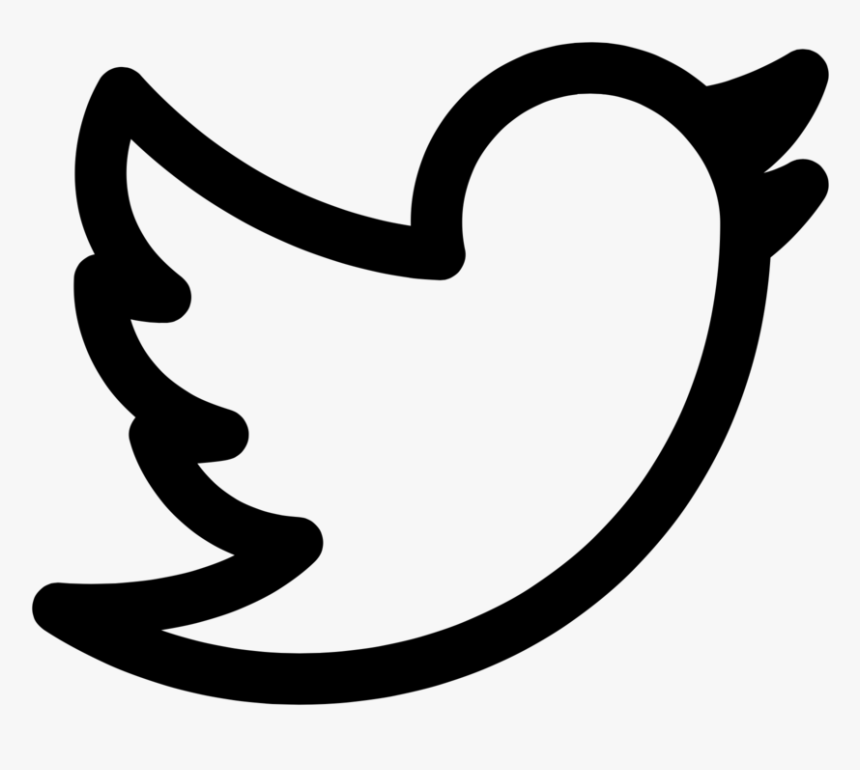 Social Media Computer Icons Blog - Transparent Black Twitter Logo, HD Png Download, Free Download