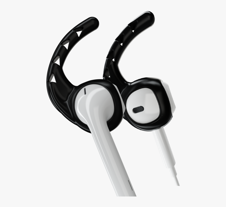Earhoox For Earpods & Airpods Black - Airpods, HD Png Download, Free Download