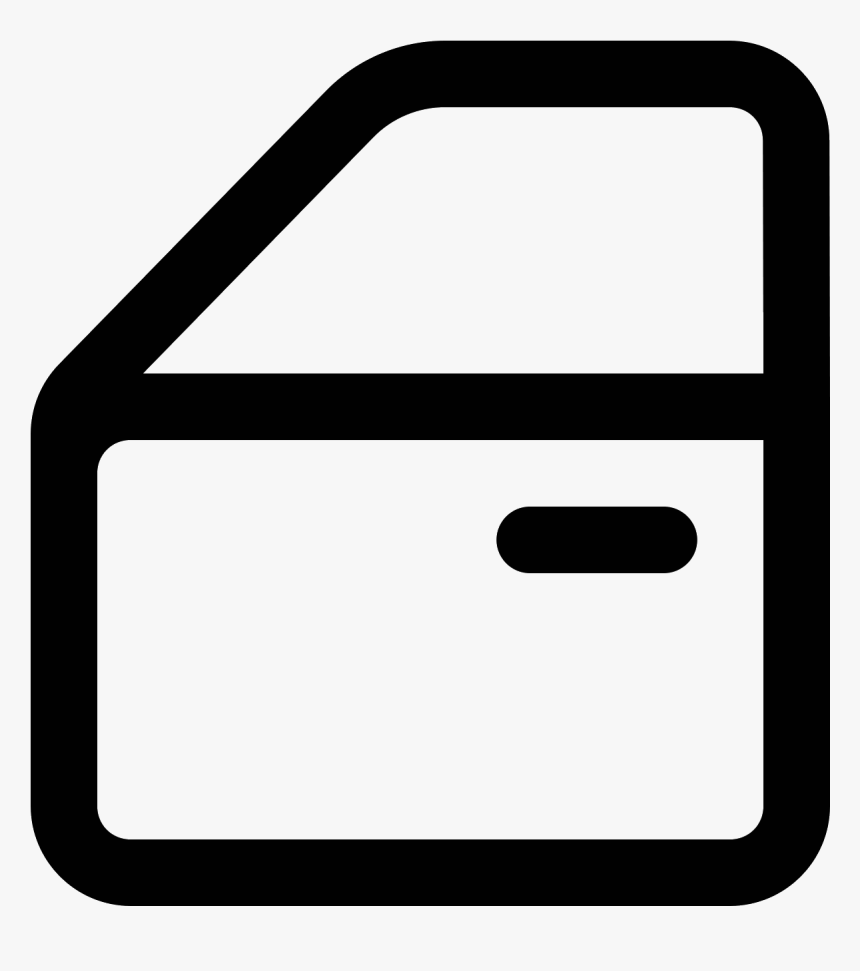 Car Door Icon , Png Download - Car Door Icon Png, Transparent Png, Free Download