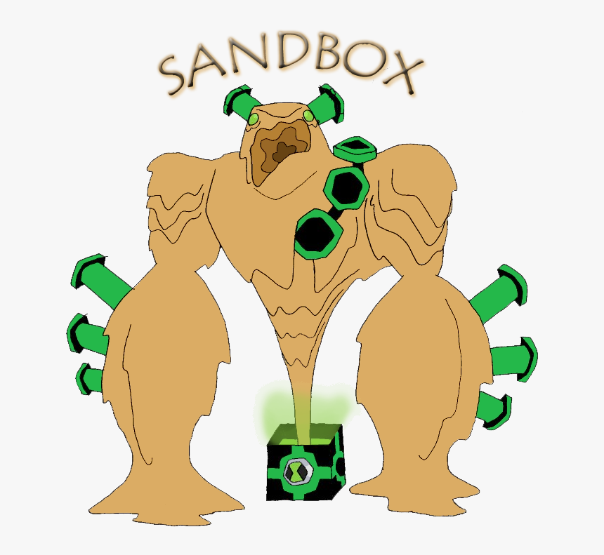 Sandbox Without Shading - Ben 10 Omniverse Sandbox, HD Png Download, Free Download