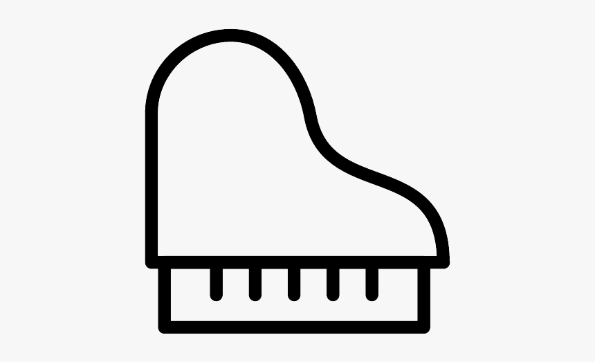 Outline Of A Piano, HD Png Download, Free Download