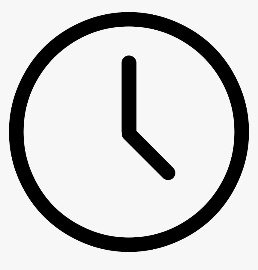 Clock Icon Png - 4 O Clock Icon, Transparent Png, Free Download