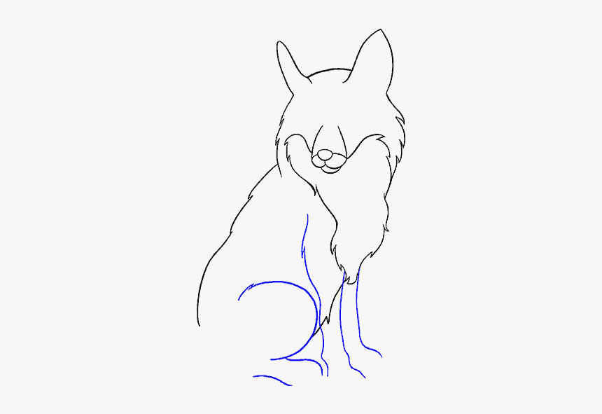 How To Draw Fox - Sketch, HD Png Download, Free Download