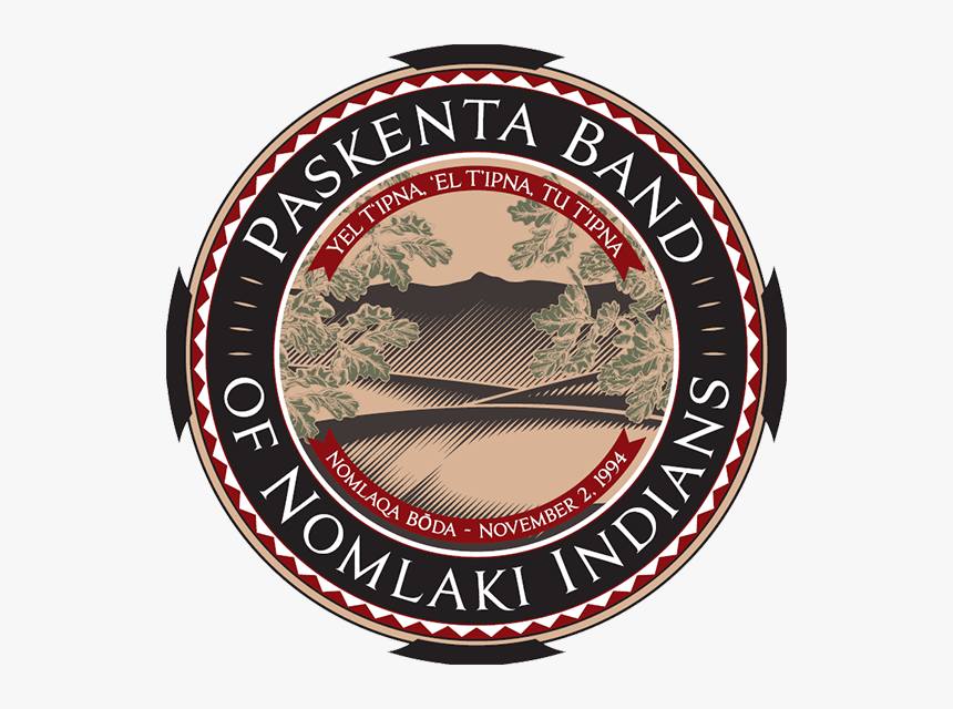 Paskenta Band Of Nomlaki Indians - Emblem, HD Png Download, Free Download