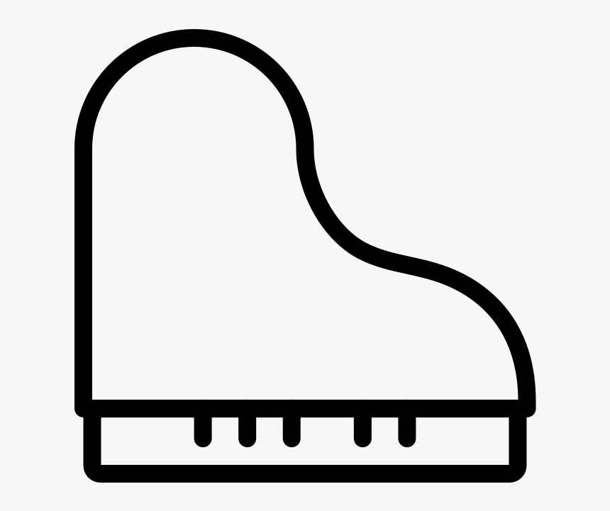 Grand Piano - Pictograma Piano, HD Png Download, Free Download