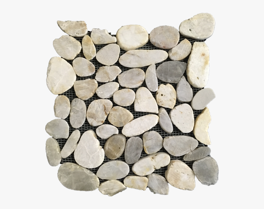 *discontinued* Bianco Adriatic Flat Split Cobblestone - Pebble, HD Png Download, Free Download