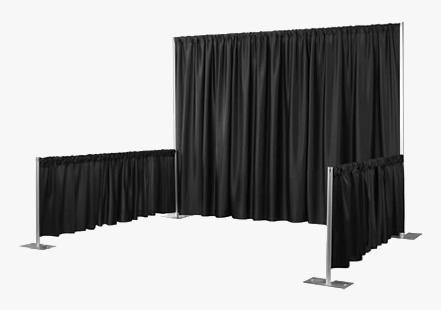 Pipe & Drape , Png Download - Pipe And Drape Booth, Transparent Png, Free Download