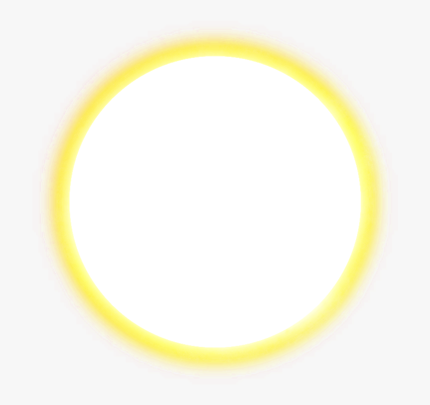 Yellow Ki Blast - Circle, HD Png Download, Free Download