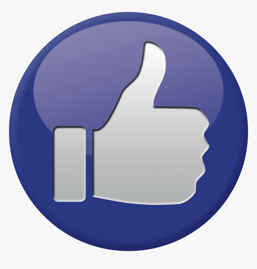 Transparent Thumbs Down Icon Png - Thumb Up Icon Circle Blue, Png Download, Free Download