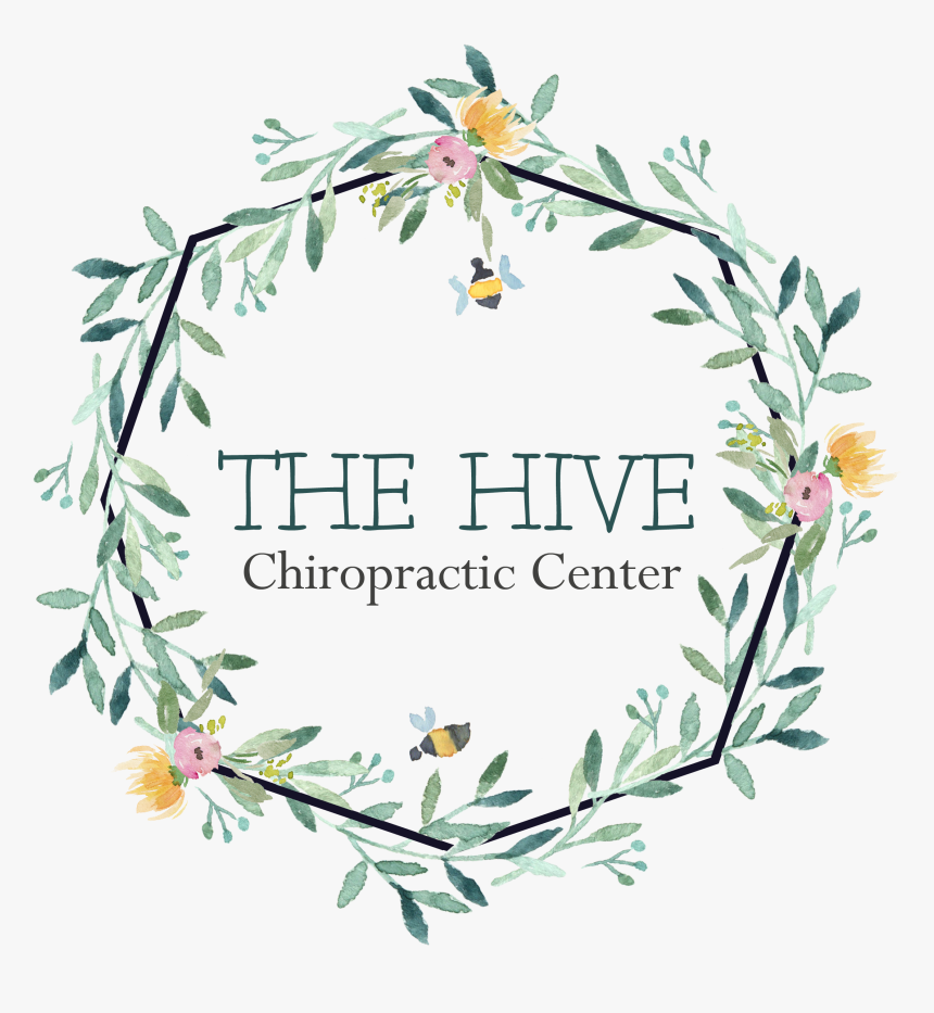 The Hive Logo - Floral Chiropractic Logo, HD Png Download, Free Download