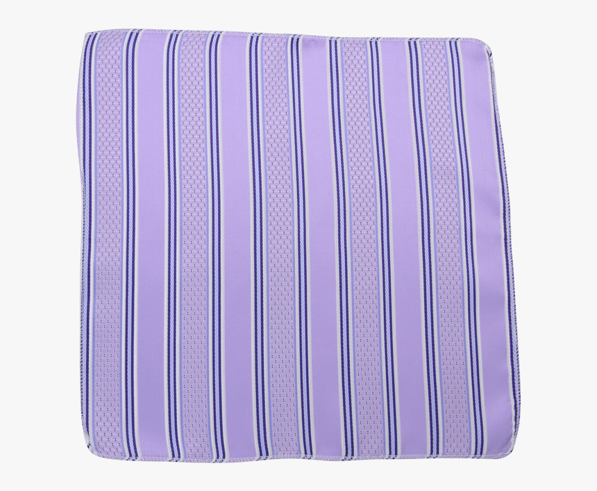 Colour Basis Lilac With Blue Stripes Pocket Square - Wallet, HD Png Download, Free Download