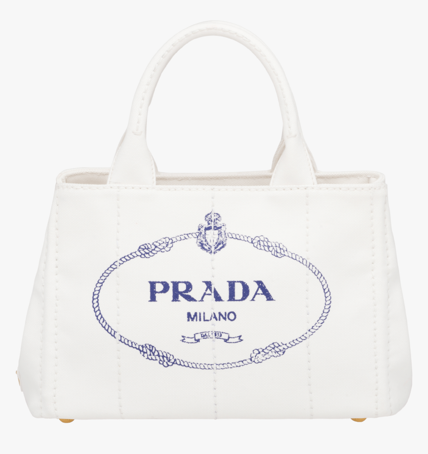 Prada Canapa Denim Tote Bag/handbag 1bg439 , Png Download - Prada Transparent Handbags, Png Download, Free Download