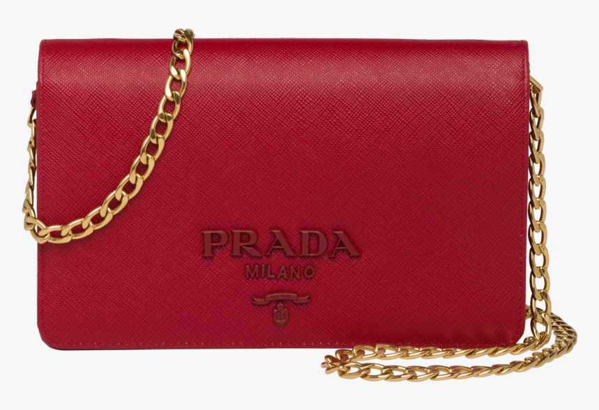 Prada Mini Red Bag , Png Download - Shoulder Bag, Transparent Png, Free Download