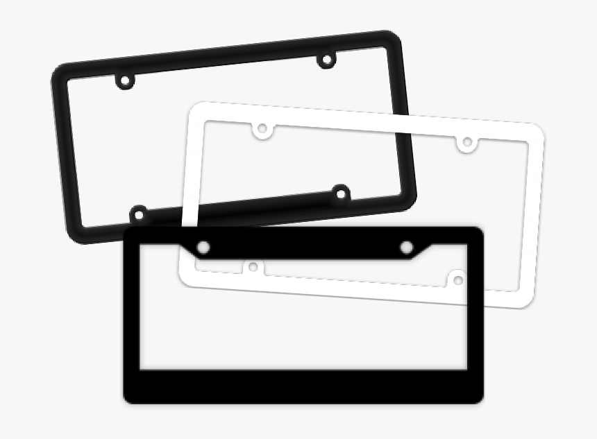 Blank Wholesale License Plate Frames - Tool, HD Png Download, Free Download