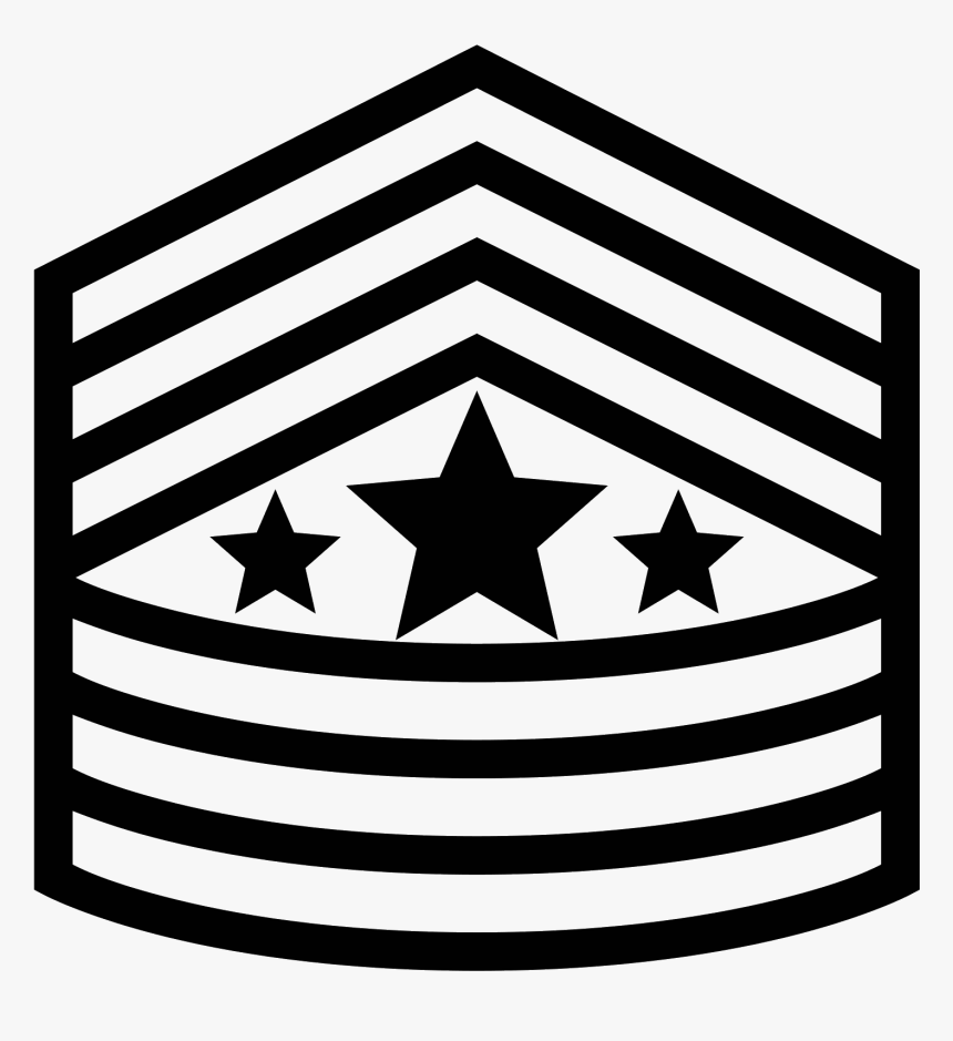 Sergeant Major Of Sma - Air Force Chief Insignia, HD Png Download, Free Download