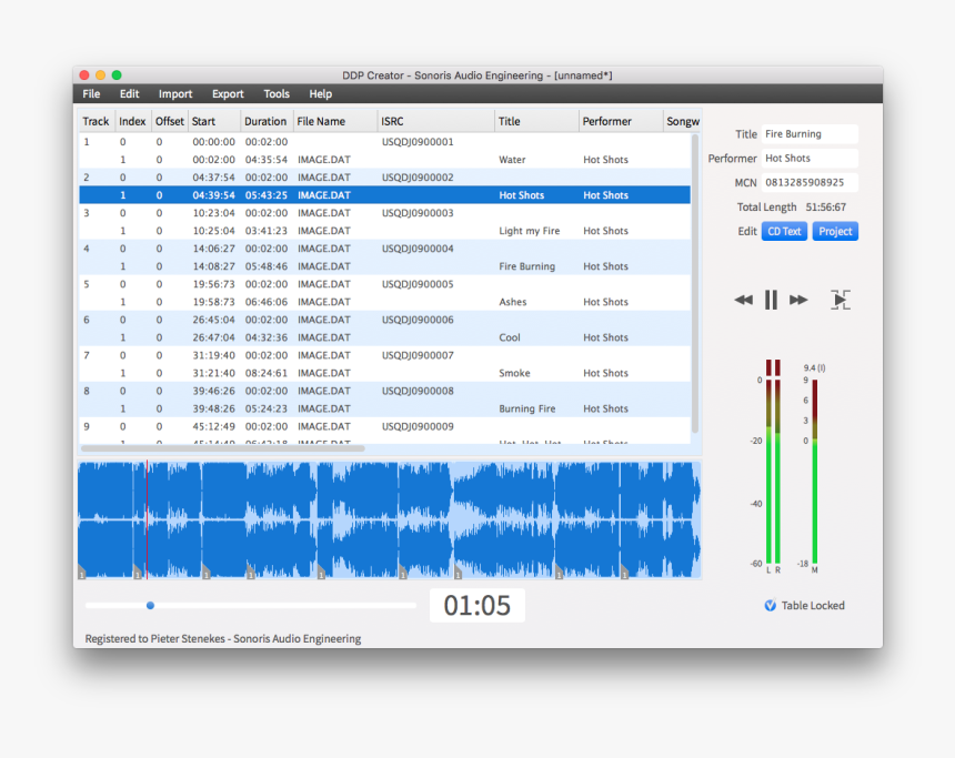 Ddp Creator Sonoris Audio Engineering, HD Png Download, Free Download