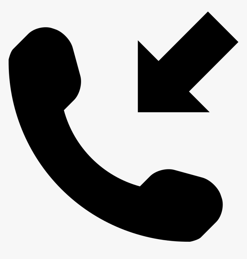 Incoming Phone Call Symbol - Incoming Call Icon Transparent, HD Png Download, Free Download