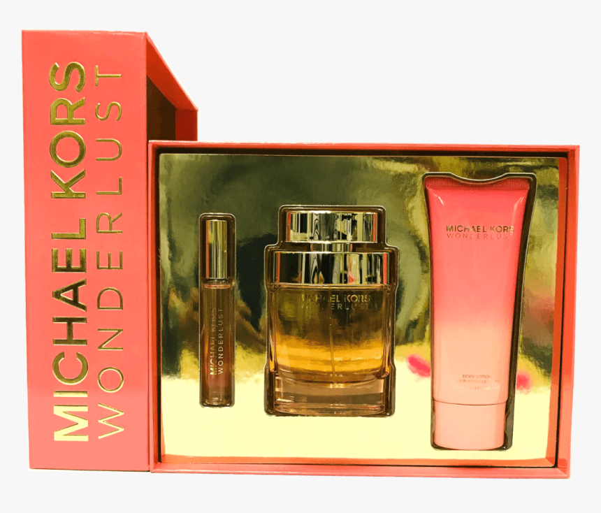 Michael Kors Wonderlust By Michael Kors 3 Pc Gift Set - Michael Kors Wonderlust Gift Set, HD Png Download, Free Download