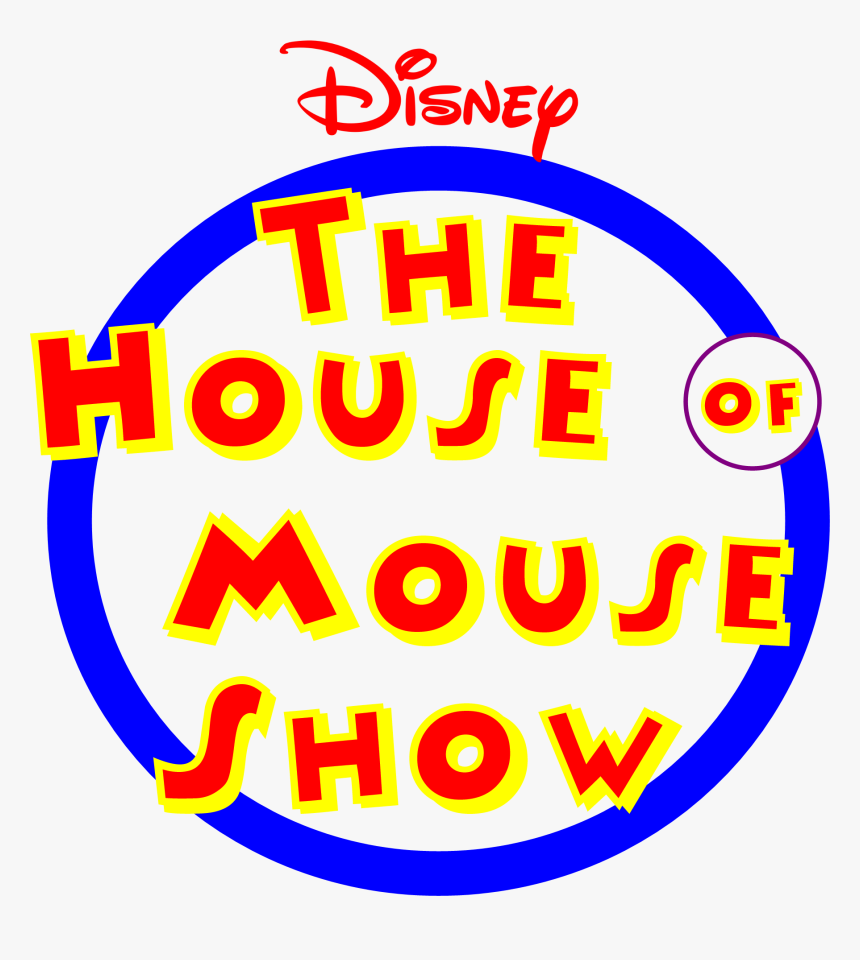 The House Of Mouse Show Logo - House Of Mouse Show, HD Png Download, Free Download