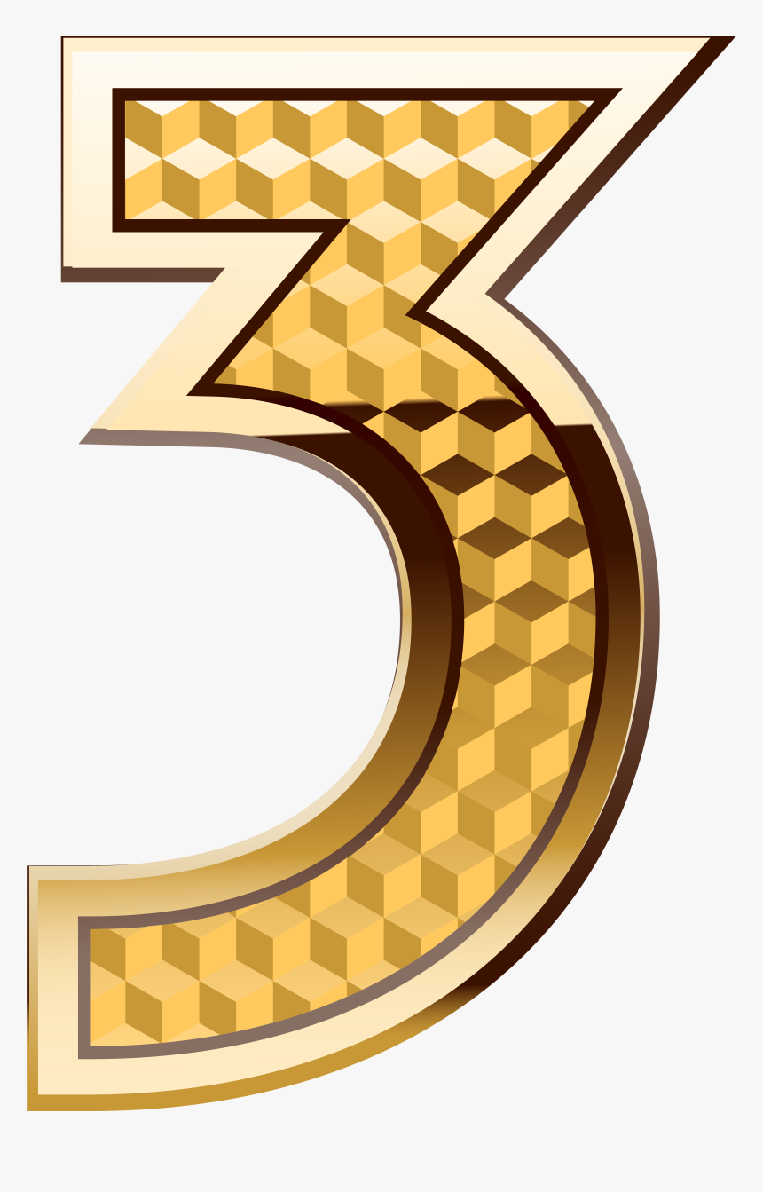 Transparent Detective Badge Png - Gold Transparent Background Number Png, Png Download, Free Download