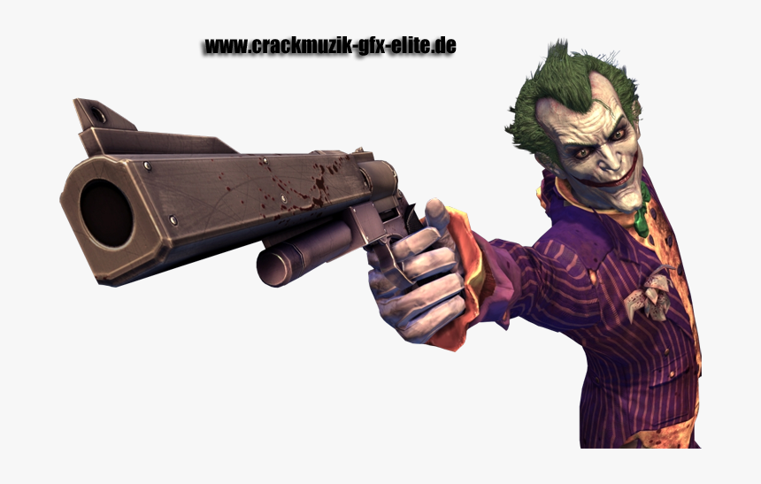 Joker With A Gun, HD Png Download, Free Download