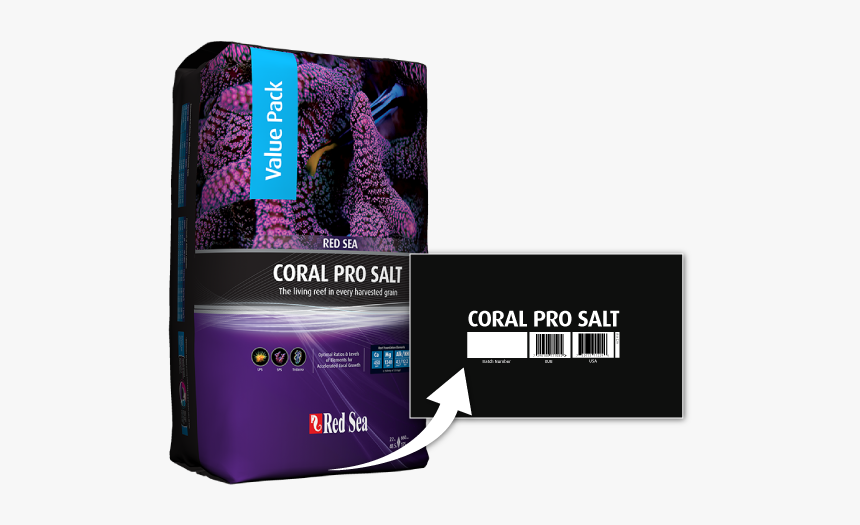 Red Sea Coral Pro Salt Bag, HD Png Download, Free Download