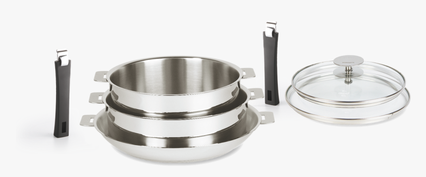 Set Of Mutine Stainless Steel 7 Piece - Pizza Pan, HD Png Download, Free Download