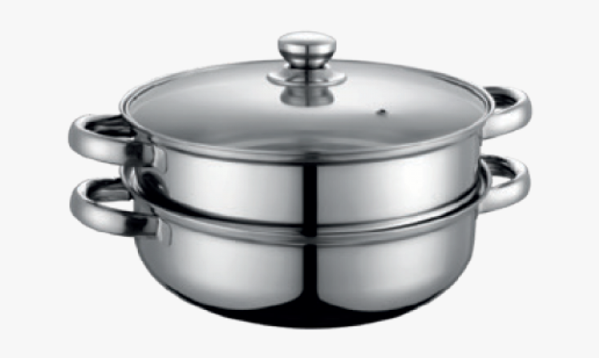 Aztech 2-tier Stainless Steel Steamer Pot - Food Steamer, HD Png Download, Free Download