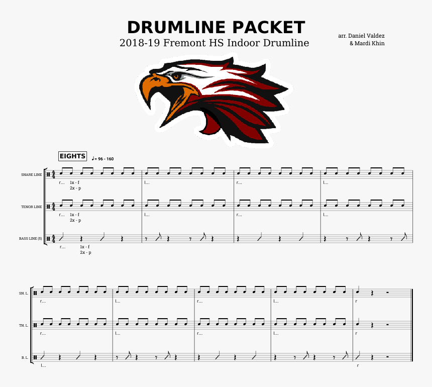 Transparent Drumline Png - Fremont High School Logo, Png Download, Free Download