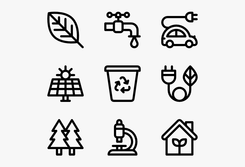 Renewable Energy Icons, HD Png Download, Free Download