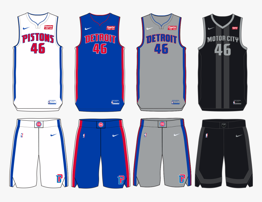 Detroit Pistons Jersey 2019, HD Png Download, Free Download