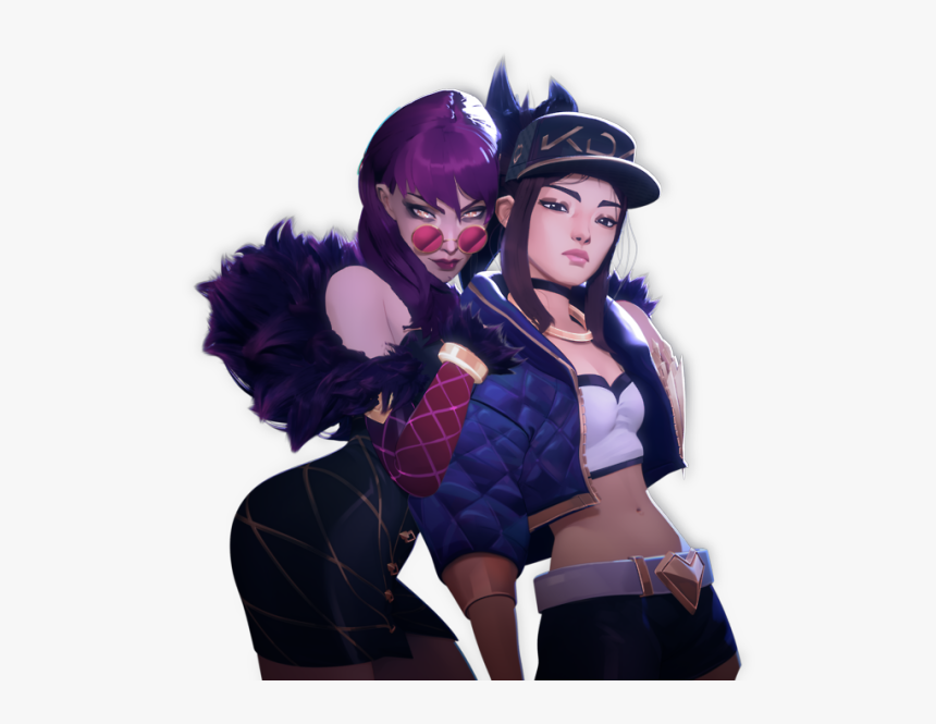 League Of Legends Purple - Akali And Evelynn Kda, HD Png Download, Free Download