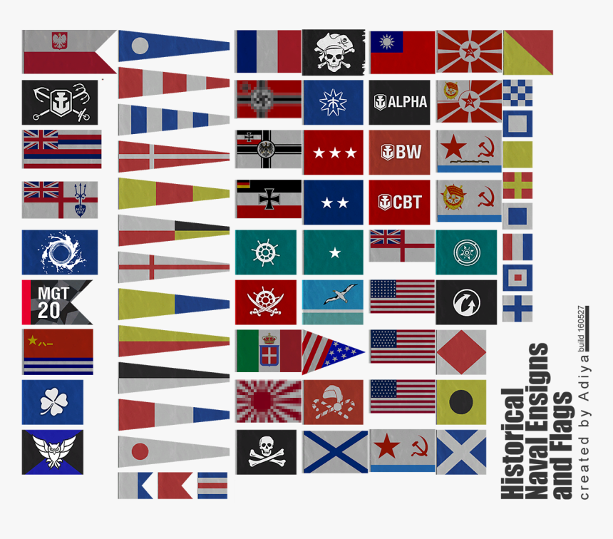 World Of Warships Flags, HD Png Download, Free Download