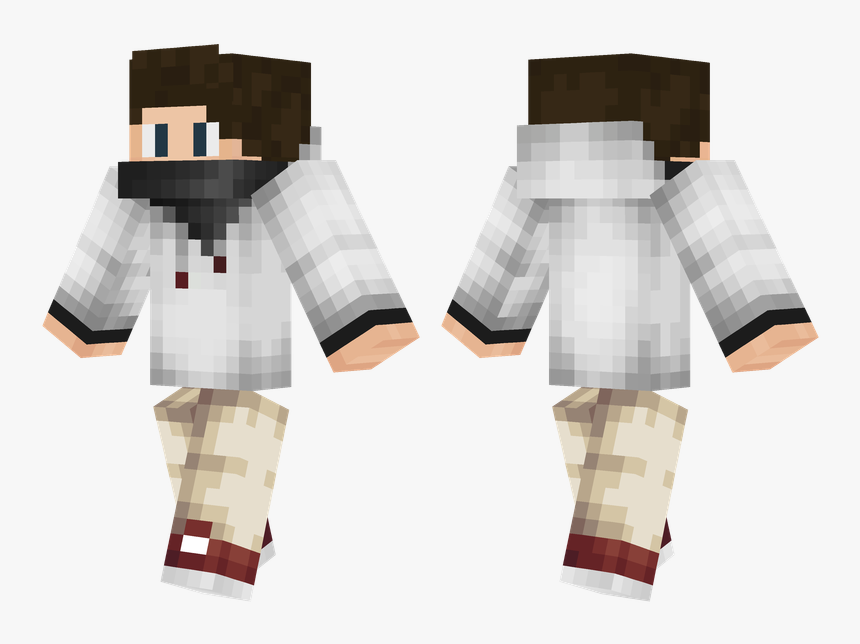 Minecraft Face Mask Skin, HD Png Download, Free Download